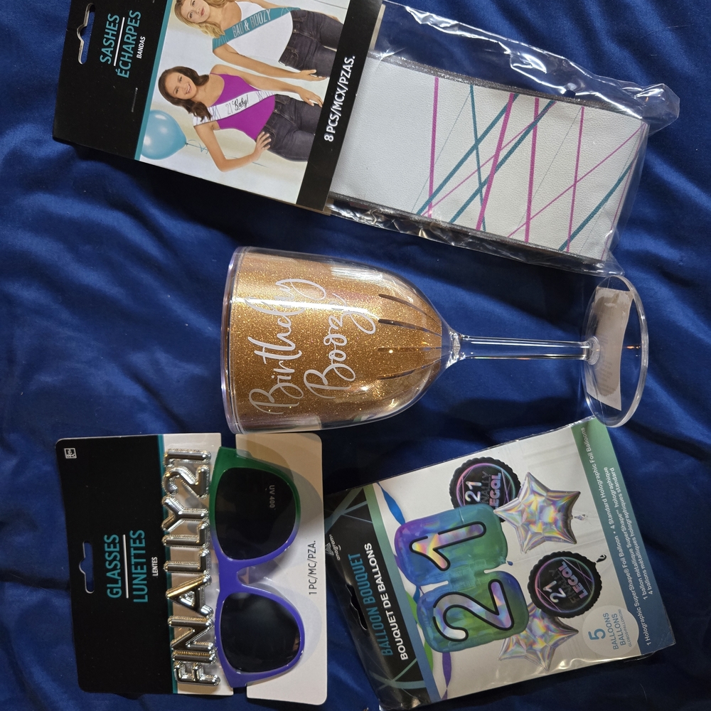 21st Birthday Stuff